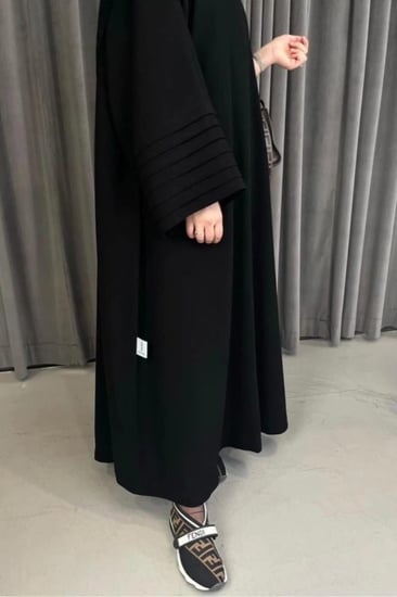 القماش كريب كوبا + طرحة