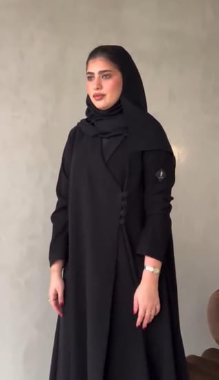 القماش كريب انترنت كوري +طرحة