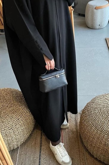 القماش كريب ملكي + طرحه
