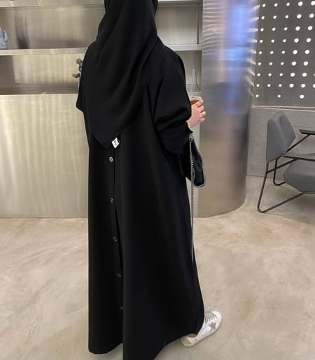 القماش كريب كوبا + طرحة