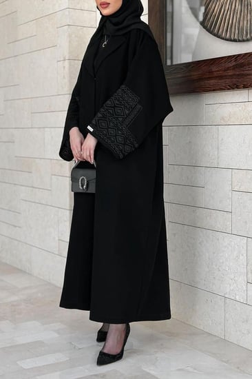 القماش كريب كوبا + طرحة