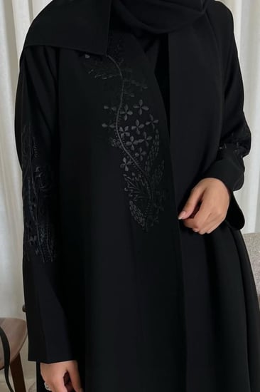 القماش كريب كوبا +طرحة