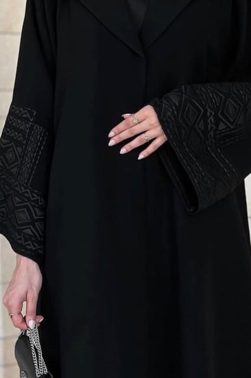 القماش كريب كوبا + طرحة