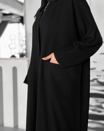 القماش كريب كوبا + طرحة