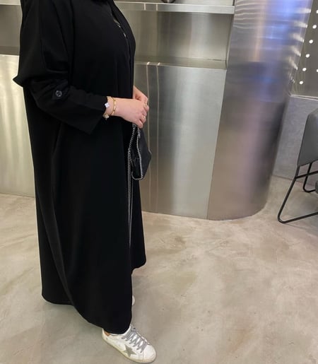 القماش كريب كوبا + طرحة