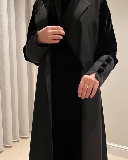 القماش كتان لمار + مخمل