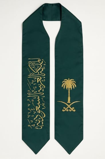 وشاح اليوم الوطني تفته ( جاهز للشحن)