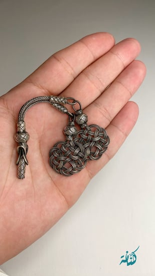 طربزونة فضة بلون معدني