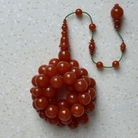 سبحة فاتوران ( جزري ) خراطة حسن سكر