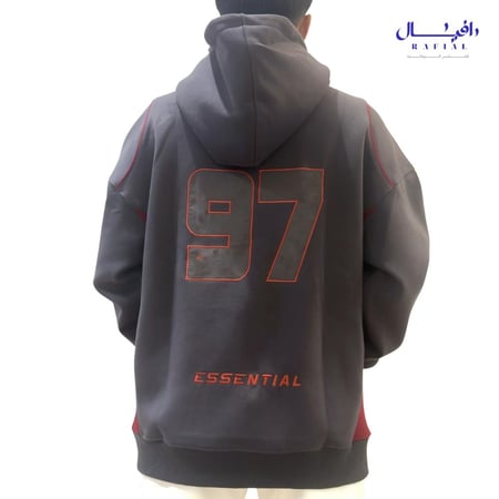 هودي دبل كاب وفتحة اصبع قطن100%