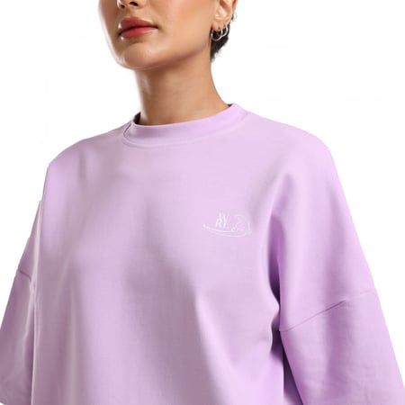 تيشيرت أوفر سايز لافندر «DURABILITY»