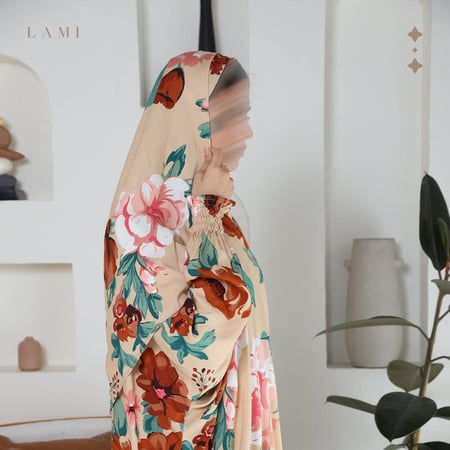 شرشف  صلاة مشجر بيج