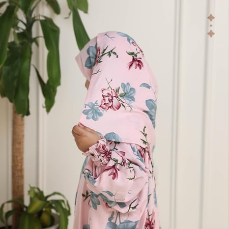 شرشف صلاة بناتي وردي