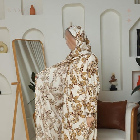 شرشف صلاة مشجر بيج غامق