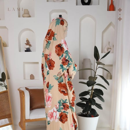 شرشف  صلاة مشجر بيج