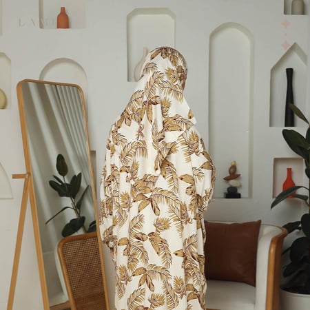 شرشف صلاة مشجر بيج غامق