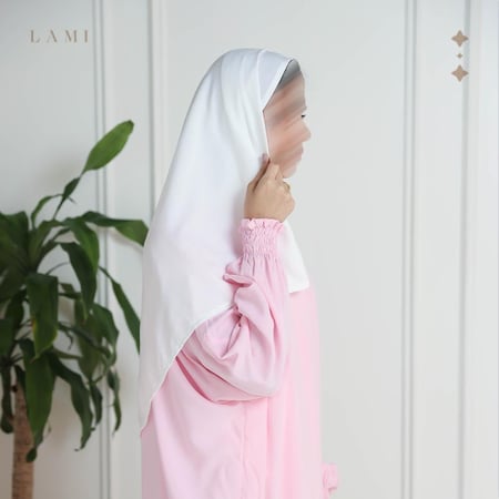 شرشف صلاة سادة وردي