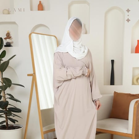 شرشف صلاة قطن بيور بيج غامق