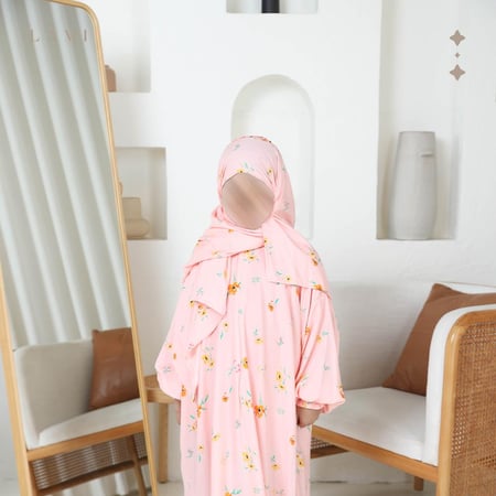 شرشف صلاة بناتي- خربزي