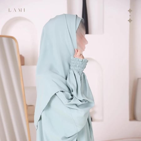 شرشف صلاة قطن بيور زيتوني فاتح