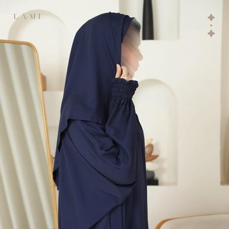 شرشف صلاة سادة بيور كحلي