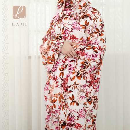 شرشف صلاة مشجر احمر