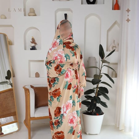 شرشف  صلاة مشجر بيج