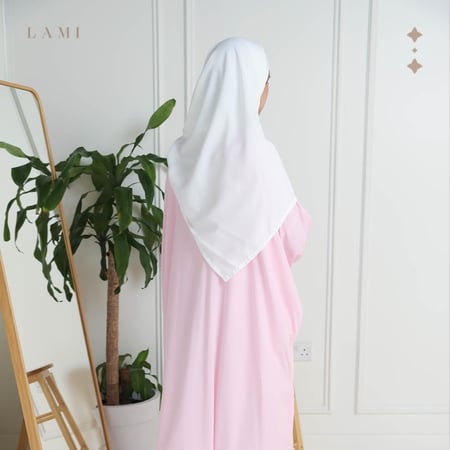 شرشف صلاة سادة وردي