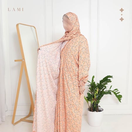 شرشف صلاة مشجر-خربزي