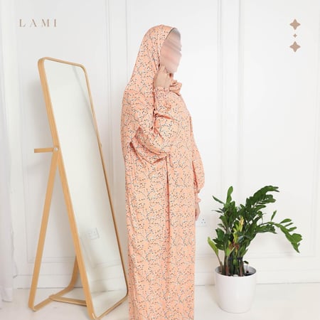 شرشف صلاة مشجر-خربزي