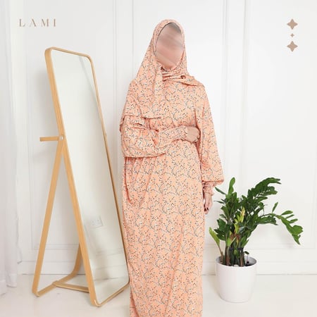 شرشف صلاة مشجر-خربزي