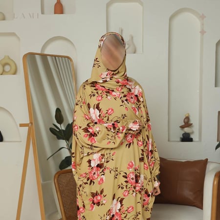 شرشف صلاة مشجر بيج