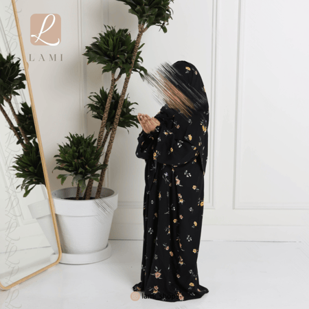 شرشف صلاة بناتي اسود