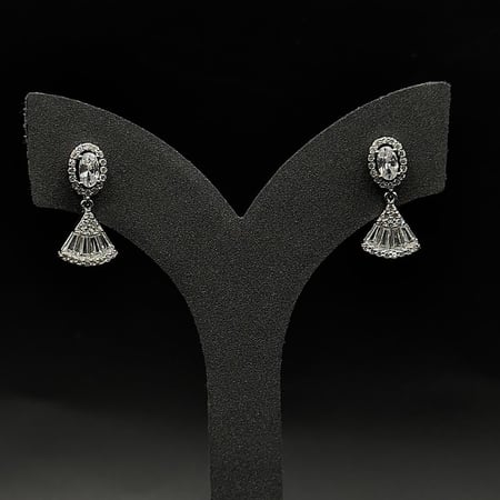 حلق فضة عيار 925