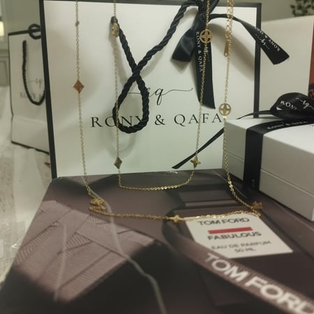 سلسال طويل LV ستيل درجة اولى من RONY&QAFA