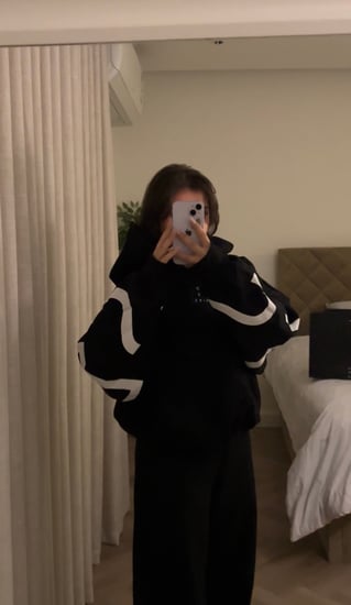 Black hoodie
