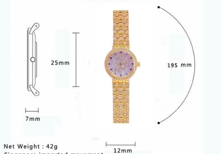 ساعة نسائية ماركة BS