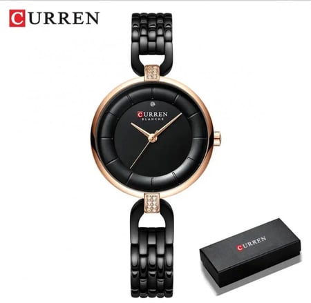 ساعة يد نسائية انيقة ماركة CURREN موديل 9052