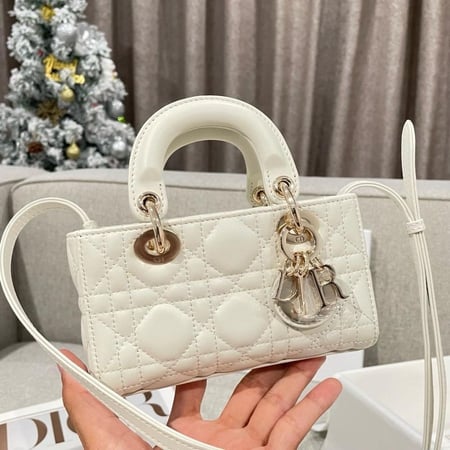 شنطة ديور Lady D-Joy Micro Bag مقاس 16cm