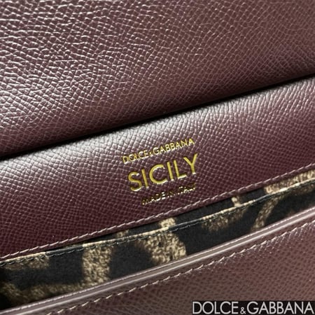 شنطة دولتشي اند غابانا  Mini Sicily handbag