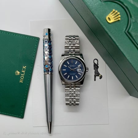 عرض ساعة رولكس + قلم كارتير سانتوس