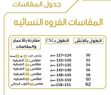 فروة شتوية سدو نسائية بفرو داخلي