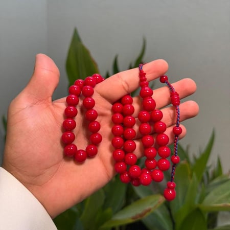 سبحة فاتوران أحمر