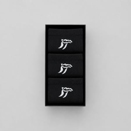 شراب سنام 3 أزواج (أسود\أبيض)