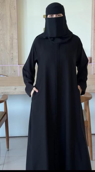 عباية سحاب مخفي