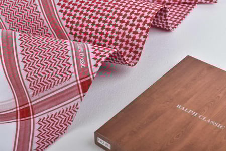 شماغ كلاسيك احمر