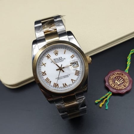 رولكس رجالي كلاسيك بطاريه درجة اولى طبق الاصل