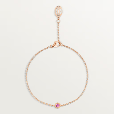 اسوارة Cartier d'Amour روز قولد مع الياقوت الوردي