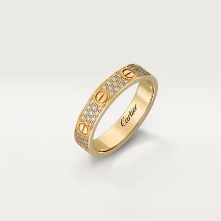خاتم LOVE ring من كارتيه small model