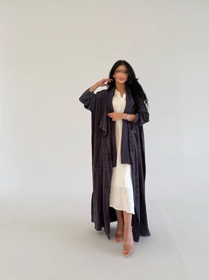 حرير مغسول تركي جاكار ربع بشت